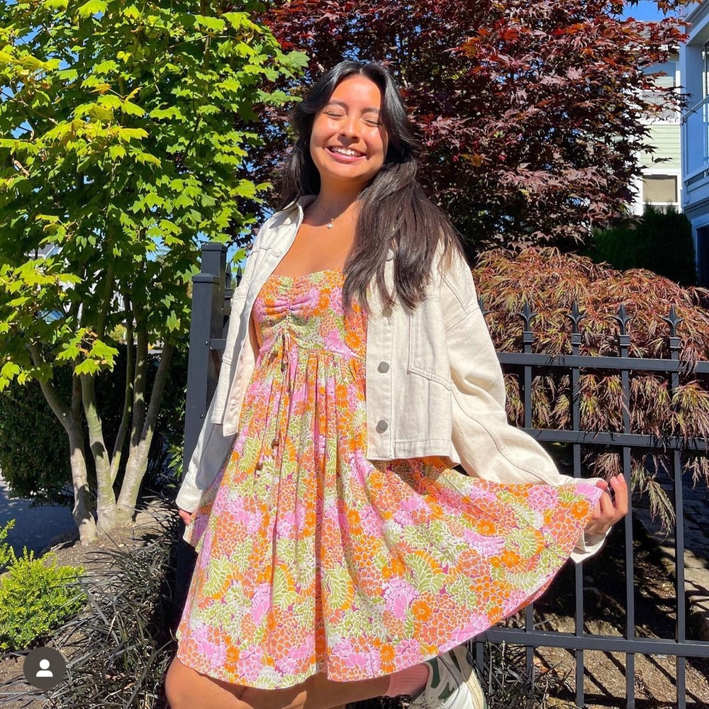 Floral Mini Dress